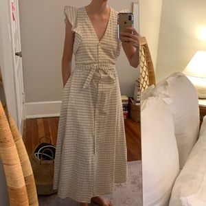 Breezy gingham dress